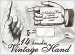 Vintage hands