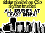 Photoshop Skyline Brushes