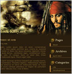 Pirates of the Caribbean Blog Theme